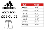 Adidas Satin Boxing Shorts in Black or White